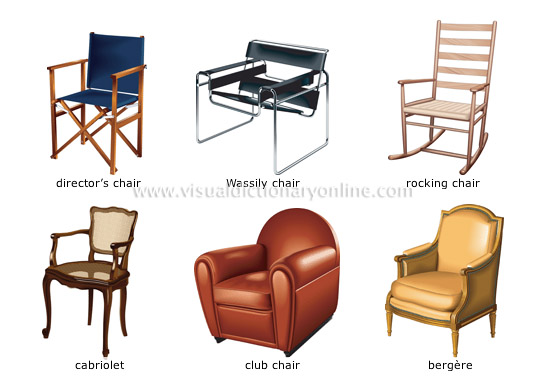 examples of armchairs [1]