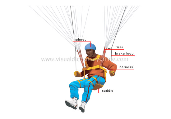 paragliding pilot