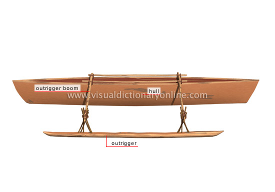 outrigger canoe